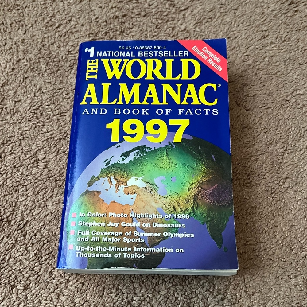 The World Almanac and Book of Facts 1997